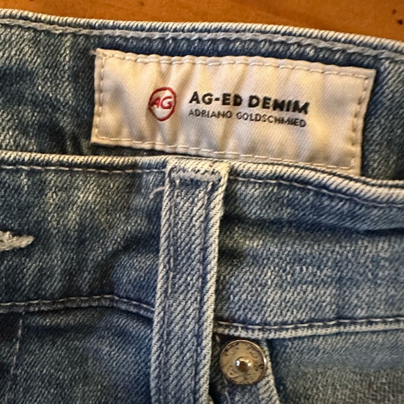 Adriano Goldschmied Jeans Womens 27 Blue Skinny Ankle Denim Cotton - Picture 5 of 7